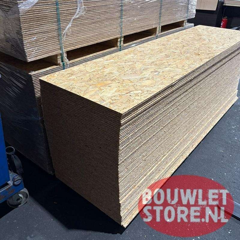 OSB 12 mm | platen | plaatmateriaal OSB-3 12mm | 2500x675mm, Niet ingevuld, Minder dan 20 mm, Niet ingevuld, Nieuw