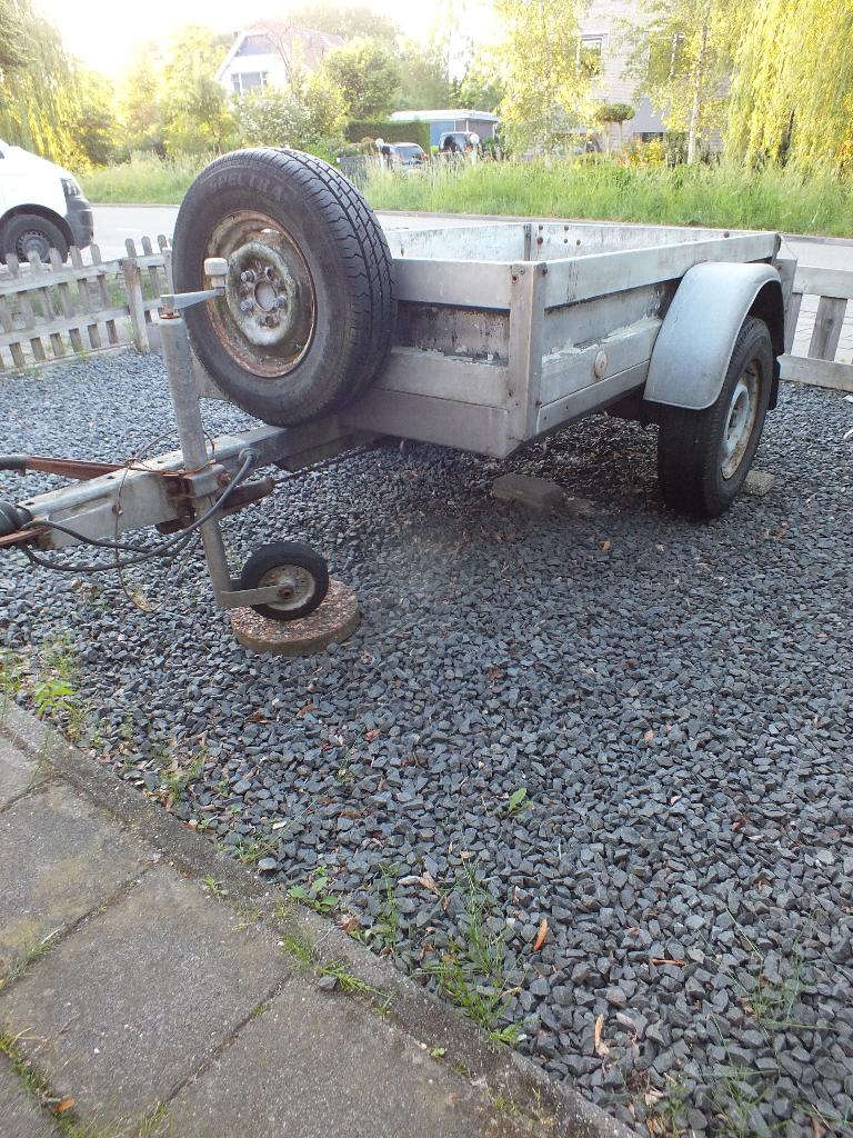 stevige kleine aanhanger, Auto diversen, Aanhangers en Bagagewagens, Ophalen, Gebruikt