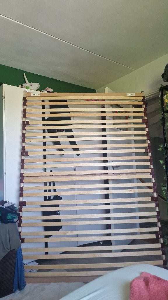 Lattenbodem 140 x 200, Ophalen, Tweepersoons, 140 cm, Zo goed als nieuw