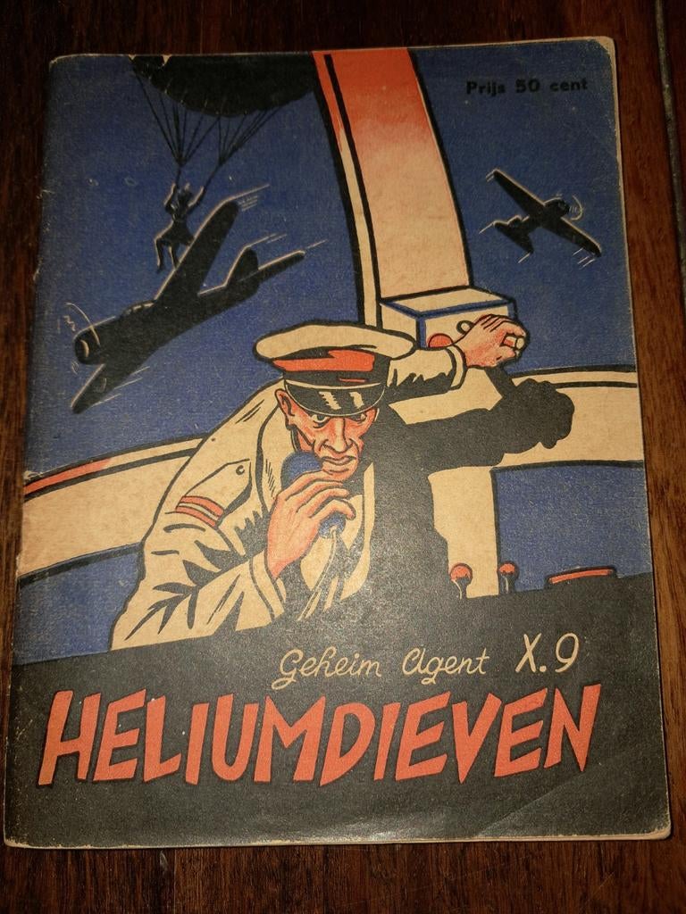 Geheim Agent X.9 - Heliumdieven, Boeken, Stripboeken, Eén stripboek, Ophalen of Verzenden, Gelezen, Dashiell Hammett