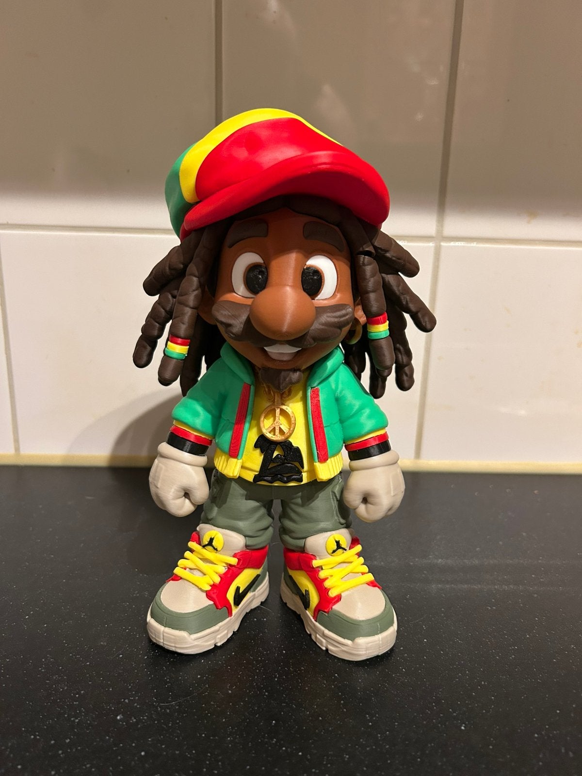 Mario Rasta streetwear figuur, Ophalen of Verzenden, Nieuw, Fantasy