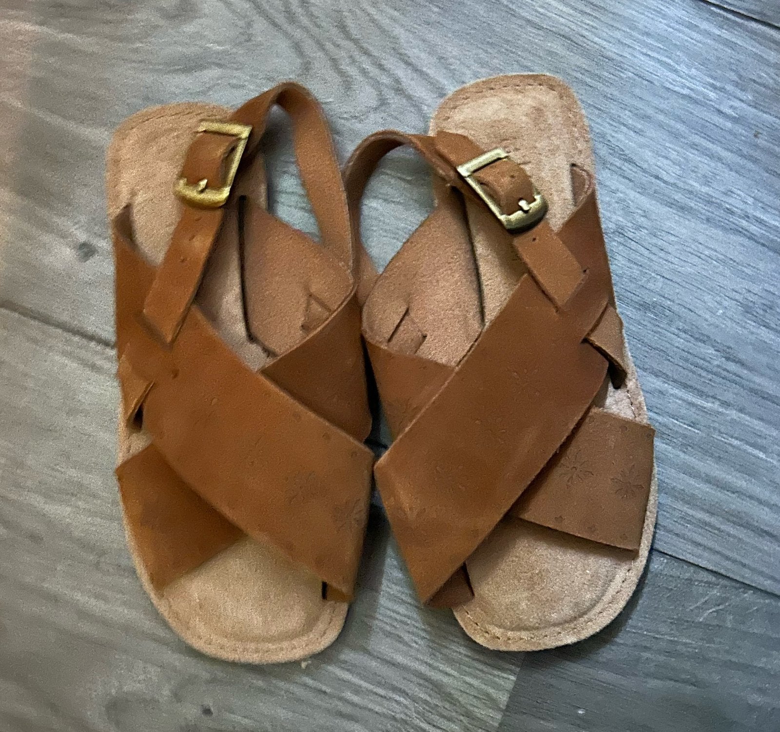 Next sandalen leer - maat 32 - nieuw staat, Kinderen en Baby's, Ophalen of Verzenden, Zo goed als nieuw, Meisje, Overige typen