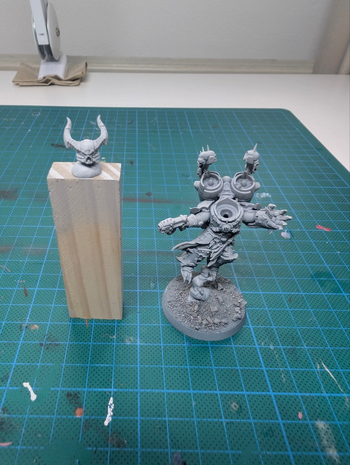 Warhammer 40k Chaos Space Marines Chaos Lord with jump pack, Hobby en Vrije tijd, Ophalen of Verzenden, Warhammer 40000