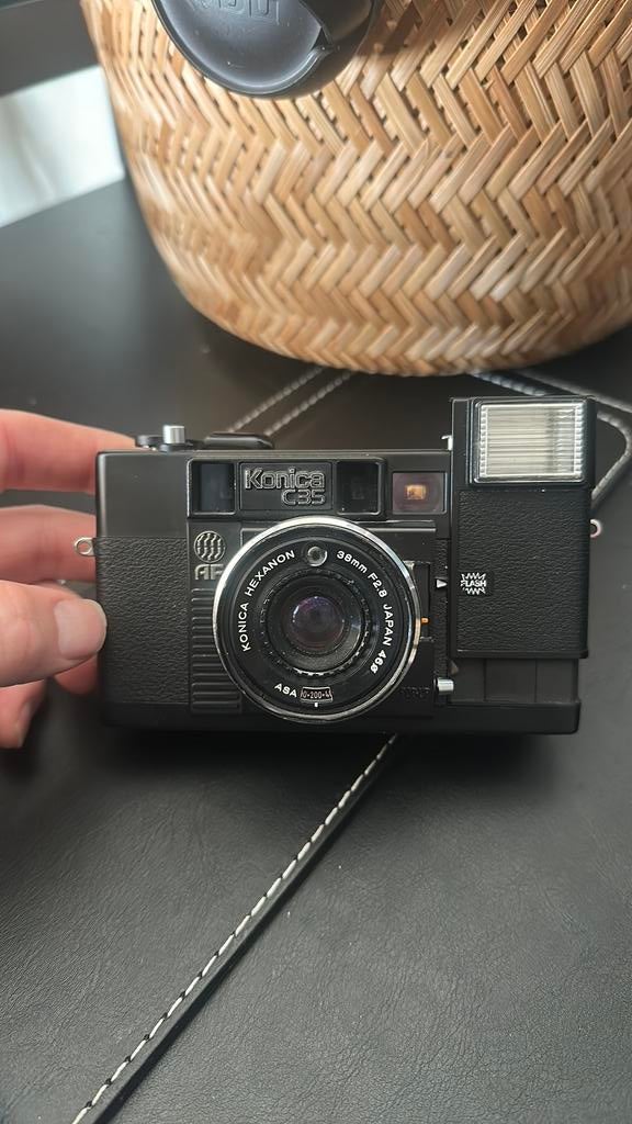 Konica C35 Compact Camera - Vintage Fototoestel, Audio, Tv en Foto, Ophalen of Verzenden, Gebruikt, Compact, Overige Merken