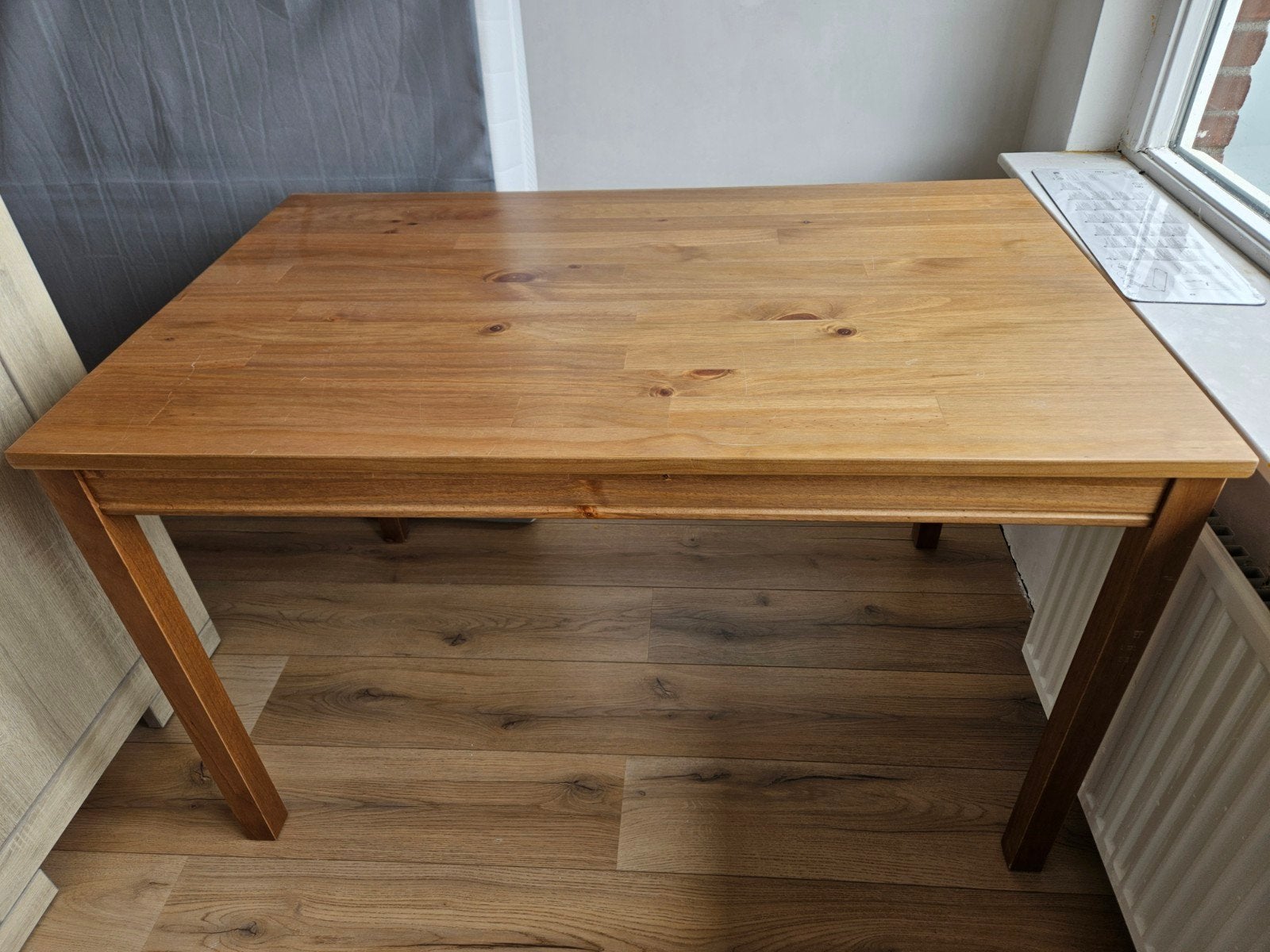 Eettafel 118x74x73 cm, Ophalen, Gebruikt, 100 tot 150 cm, 50 tot 100 cm