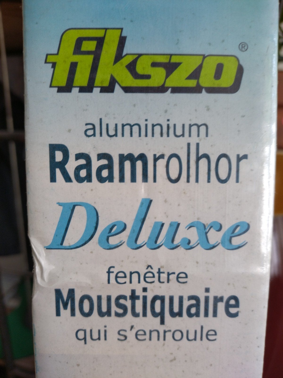 Nieuw in plastic Fikszo Aluminium Raamrolhor Deluxe Wit 63x1, Doe-het-zelf en Verbouw, Deuren en Horren, Minder dan 80 cm, Hordeur
