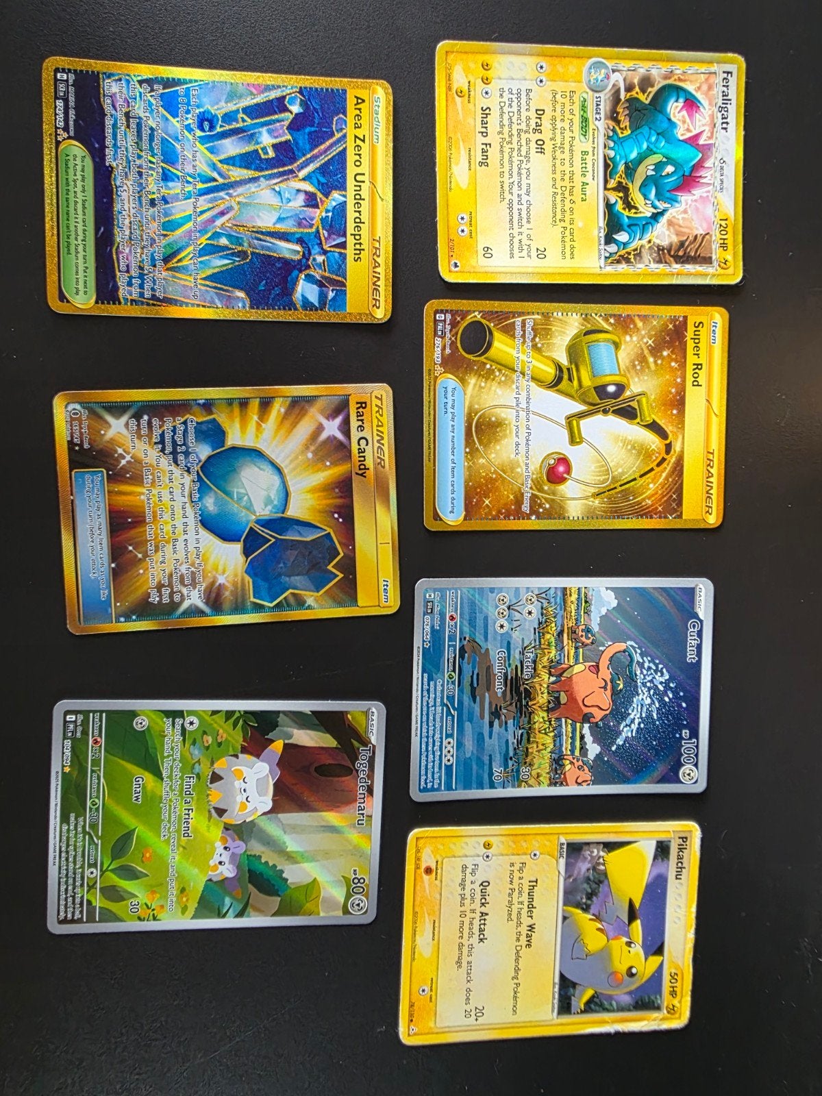 Pokémon Kaarten Collectie, Ophalen of Verzenden, Gebruikt, Meerdere kaarten, Foil