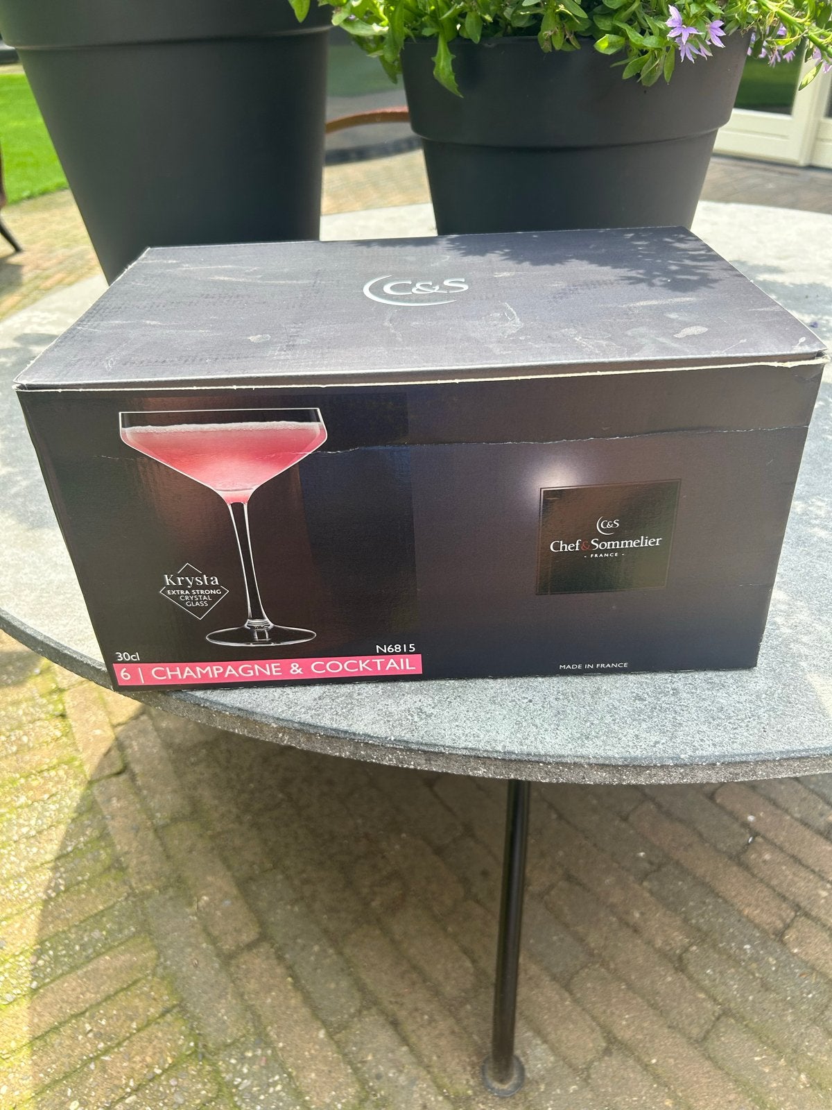 Chef & Sommelier Krysta Champagne & Cocktail Glazen (6 stuks, Ophalen, Nieuw, Overige merken, Glas