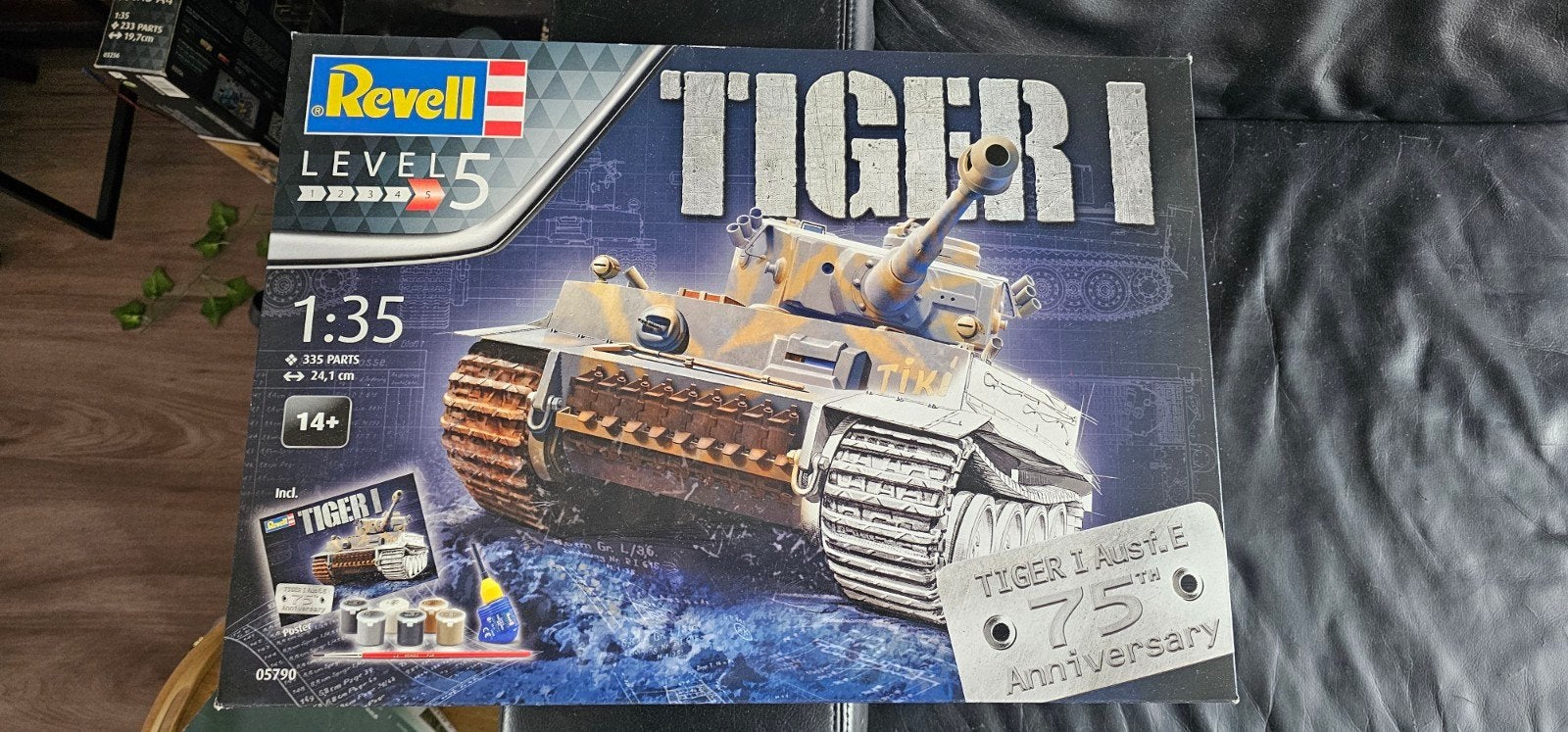 Revell Tiger I Ausf. E modelbouw tank 1:35, Ophalen, Tank, Nieuw, 1:32 tot 1:50
