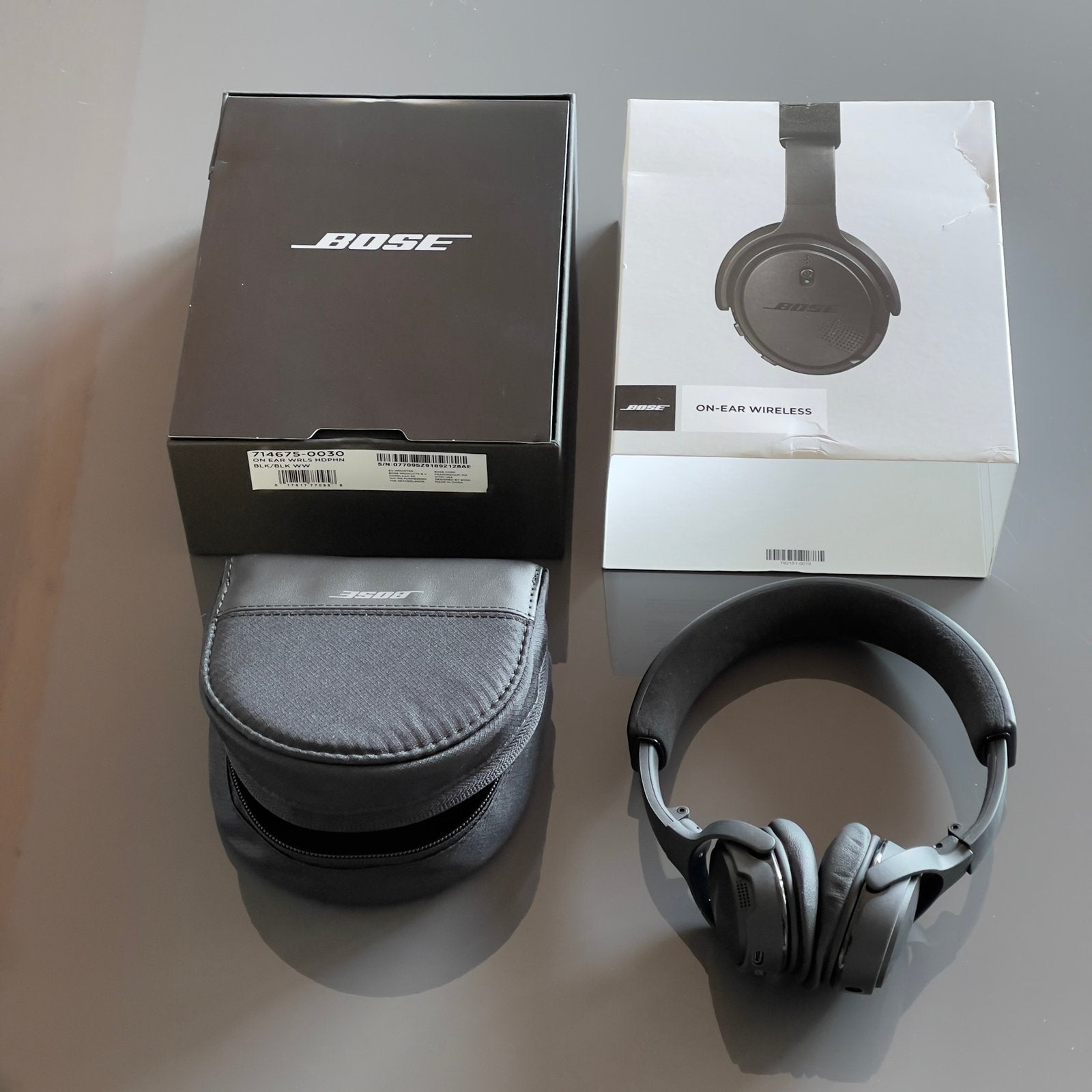 Bose SoundLink On Ear Wireless, zelden gebruikt, compleet, Audio, Tv en Foto, Ophalen of Verzenden, Zo goed als nieuw, Overige merken