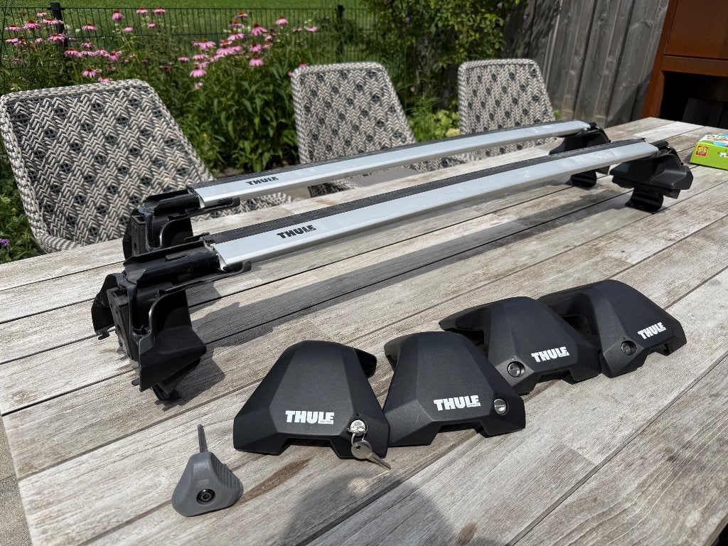 Thule wingbar edge clamb dakdragers, Auto diversen, Dakdragers, Ophalen, Zo goed als nieuw