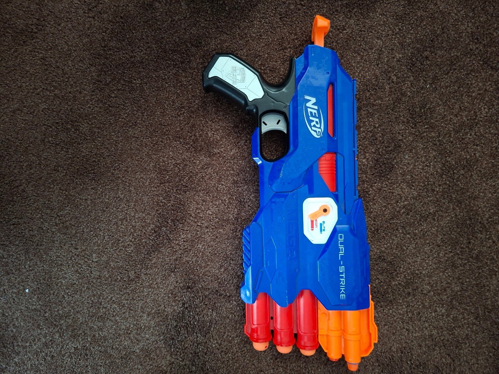 Nerf dual strike      compleet, Ophalen, Zo goed als nieuw