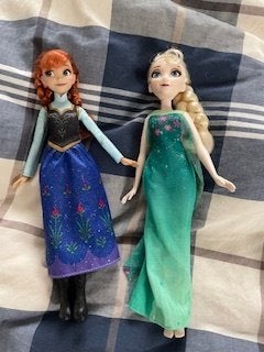 Poppen Anna en Elsa, Ophalen, Zo goed als nieuw, Overige typen