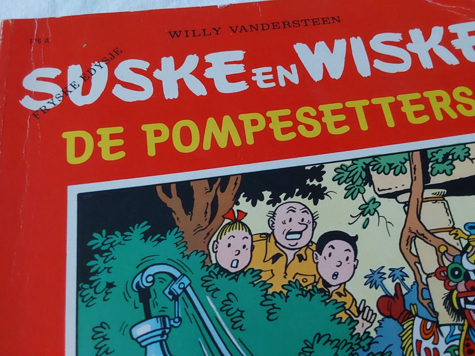 De Pompesetters .fryske edysje 176 A suske en wiske, Boeken, Stripboeken, Eén stripboek, Ophalen of Verzenden, Gelezen