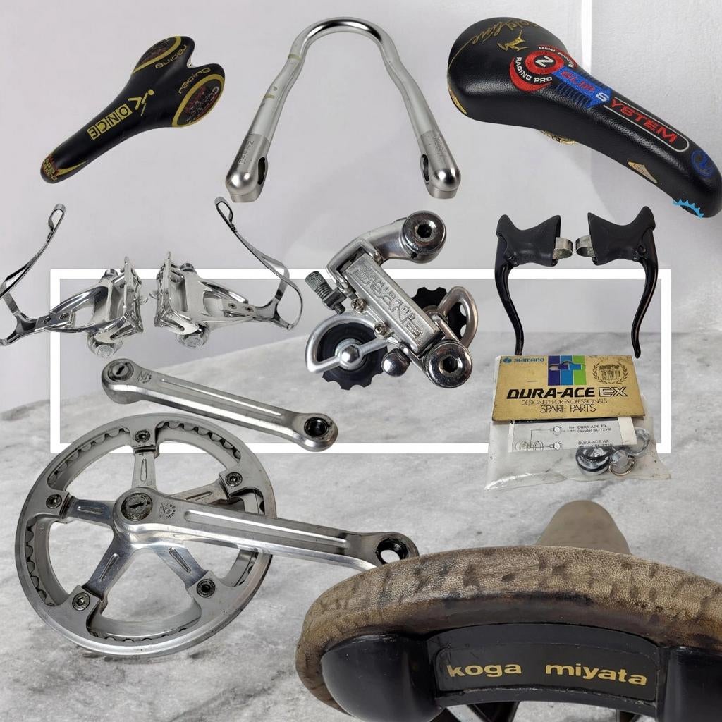 Top fietsonderdelen jaren 80 90 00 Campagnolo Shimano enz, Nieuw, Ophalen of Verzenden, Vincenza, Campagnolo