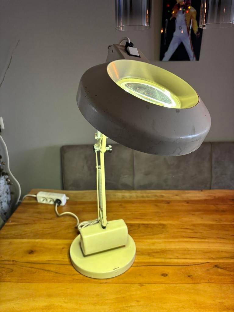 Vintage Rimsa medische loeplamp, Hobby en Vrije tijd, Vergrootglazen, Loepen en Loeplampen, Ophalen of Verzenden, Gebruikt, Loeplamp