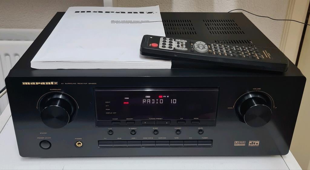 Marantz sr4200 receiver + afstandsbediening, Marantz, Gebruikt, Ophalen of Verzenden, 60 tot 120 watt
