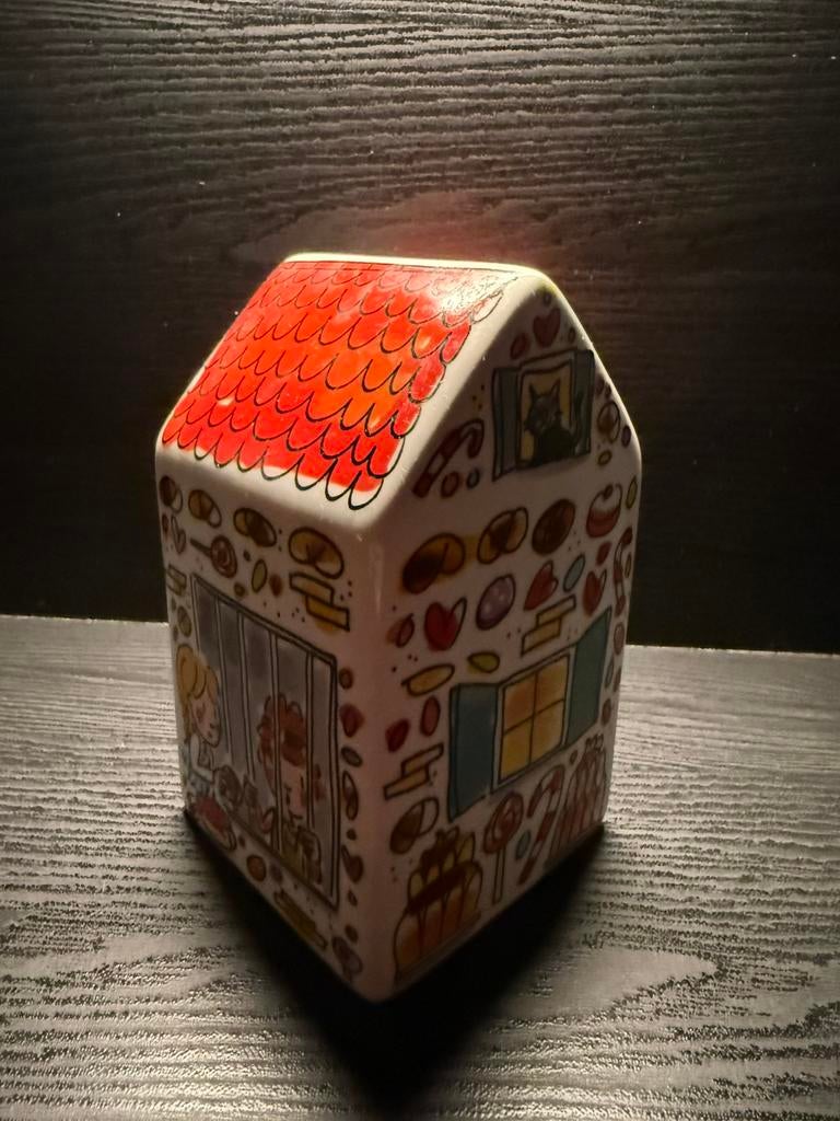 Blond Amsterdam spaarpot uit de efteling, Verzamelen, Spaarpotten, Ophalen, Zo goed als nieuw, Steen, Aardewerk of Keramiek, Dier