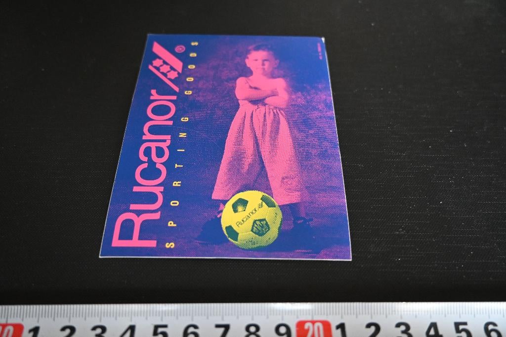 sticker RUCANOR sporting goods, Ophalen, Zo goed als nieuw