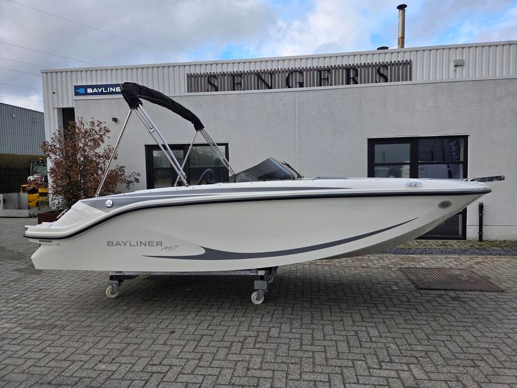 Bayliner M17 - nieuw - 60/80/100pk, Watersport en Boten, Speedboten, Ophalen, Nieuw, Minder dan 70 pk, Buitenboordmotor