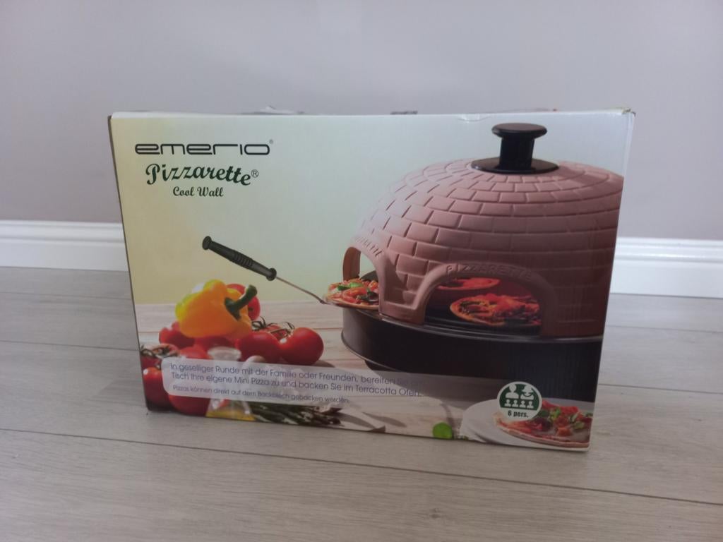 Pizzarette - Pizza Oven voor 6 Personen te huur, Ophalen of Verzenden, Uitneembare platen, Nieuw