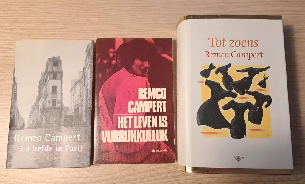 3 x boek Remco Campert = samen 7,50, Ophalen of Verzenden, Gelezen, Remco Campert, Nederland