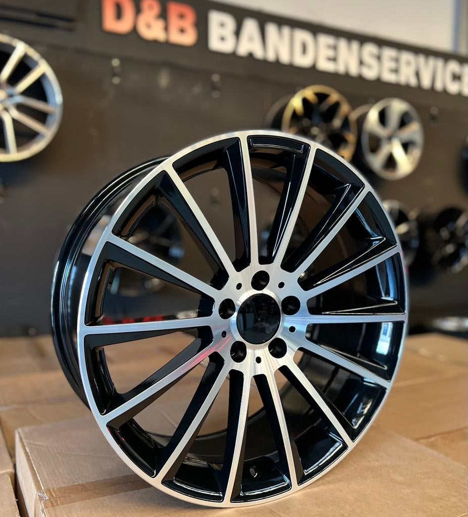 19 inch Amg look velgen 5x112 Mercedes a b c cla gla glb glc, Auto-onderdelen, Banden en Velgen, 19 inch, Velg(en), Nieuw, Ophalen of Verzenden