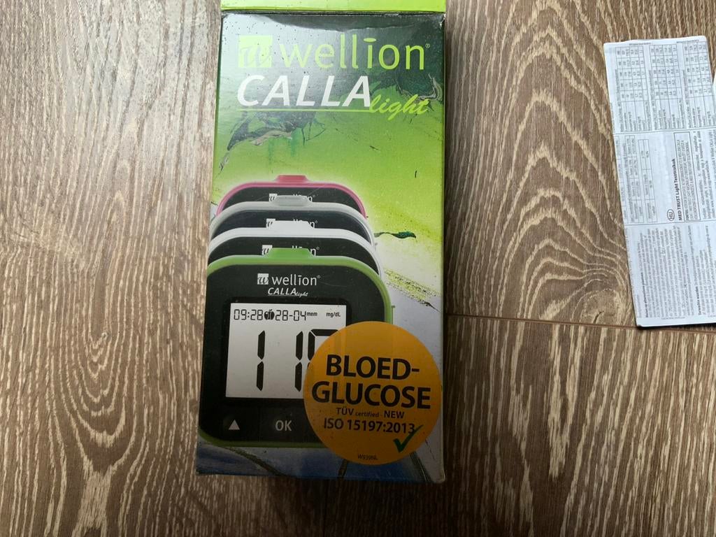 Wellion Calla light , bloed glucose meter. Ongebruikt, Ophalen of Verzenden, Nieuw