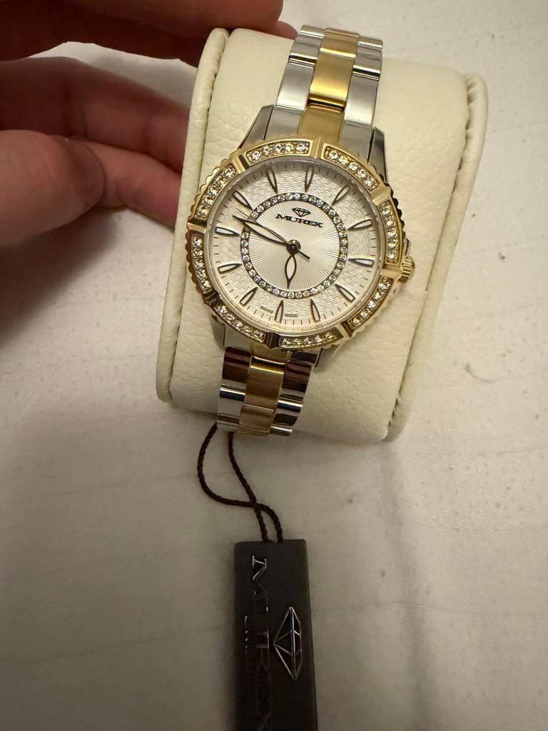 Murex horloge, Sieraden, Tassen en Uiterlijk, Horloges | Dames, Ophalen of Verzenden, Zo goed als nieuw, Staal, Overige merken