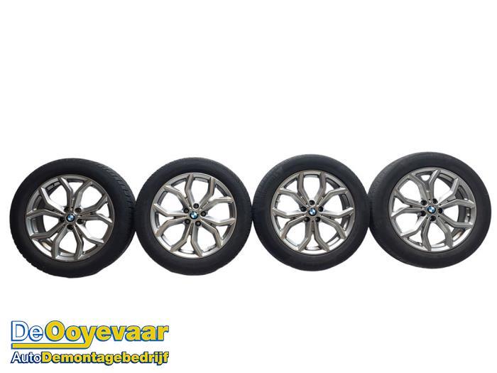 Velgen set + banden van een BMW X3 (X3 18-), Gebruikt, -, -, Ophalen of Verzenden