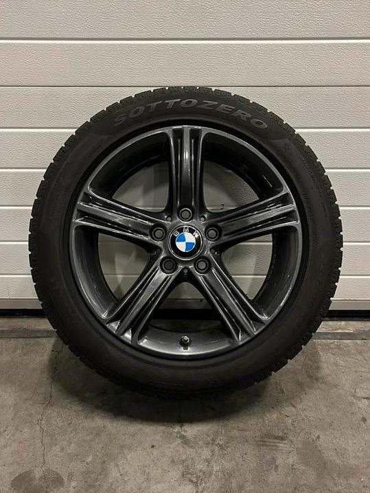 🚗 BMW 3-serie 4-serie - F30 F31 - 393 - 17 inch - Winter, Gebruikt, Banden en Velgen, 17 inch, Personenwagen