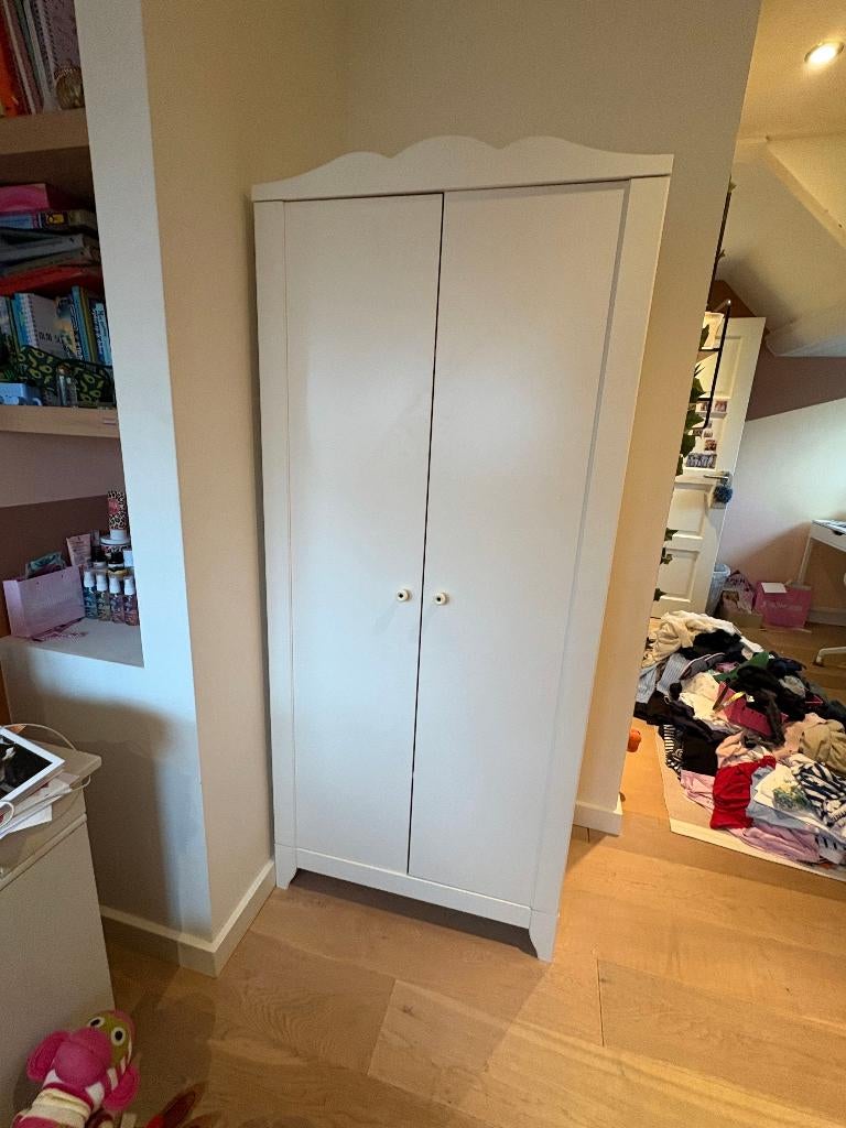 IKEA Kledingkast Wit voor de Kinderkamer, Ophalen, Gebruikt, Kast, 50 tot 70 cm