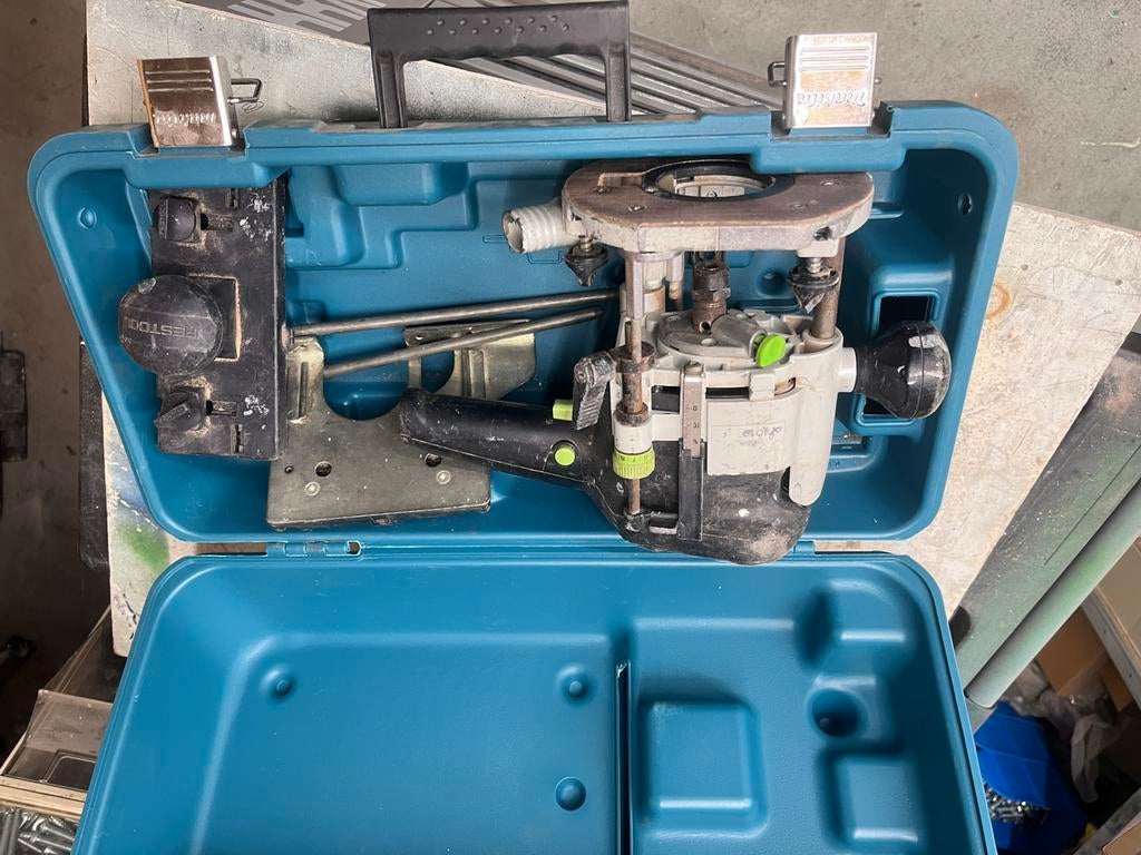 Festool bovenfrees, Doe-het-zelf en Verbouw, Gereedschap | Overige machines, Ophalen of Verzenden, Gebruikt