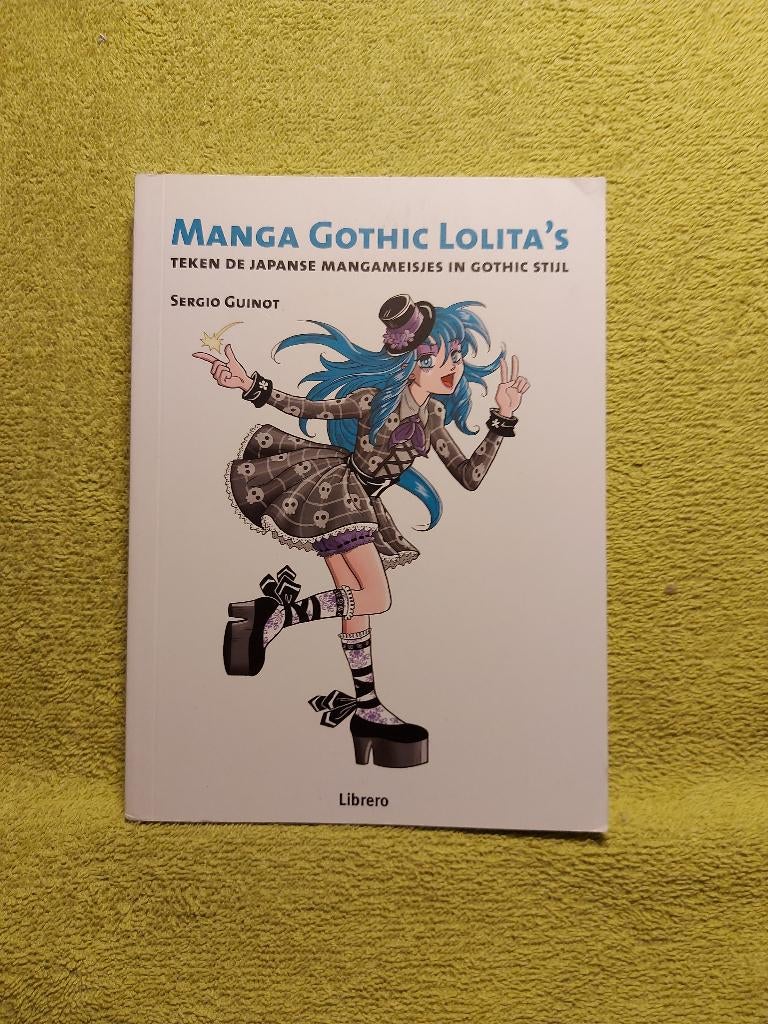 Manga Gothic Lolita's - Sergio Guinot. Gothic mangameisjes., Ophalen of Verzenden, Zo goed als nieuw, Tekenen en Schilderen