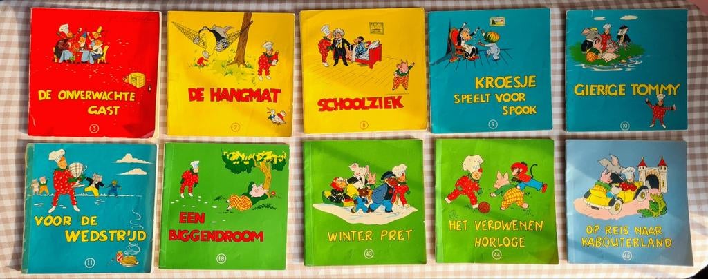 Flipje boeken - Serie van 10 stuks, Ophalen of Verzenden