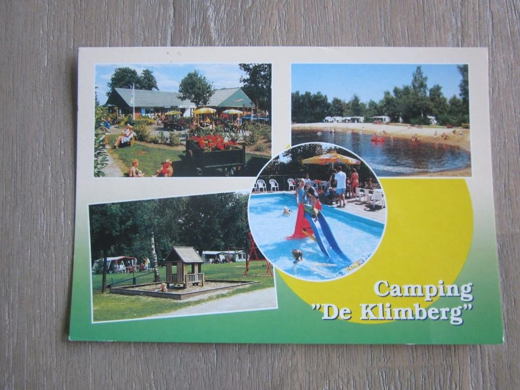 Hardenberg, camping de Klimberg/glijbaan, Ophalen of Verzenden, 1980 tot heden, Gelopen, Noord-Brabant