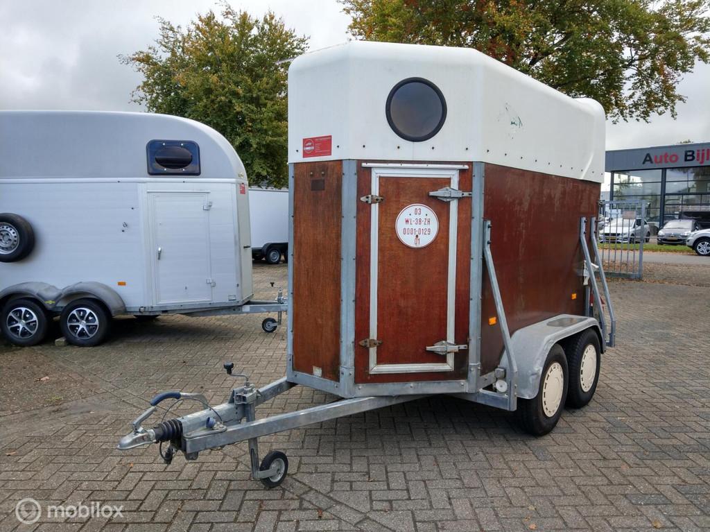 Keiharde Paradiso 2 paardstrailer., Gebruikt, Overige typen