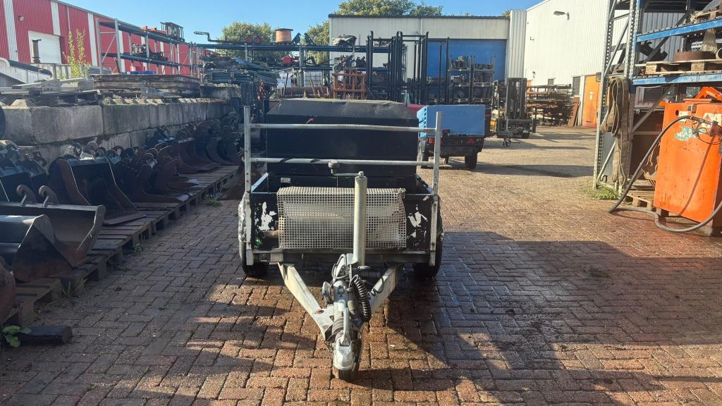 mobiele compressor Ingersoll Rand P70W, Ophalen