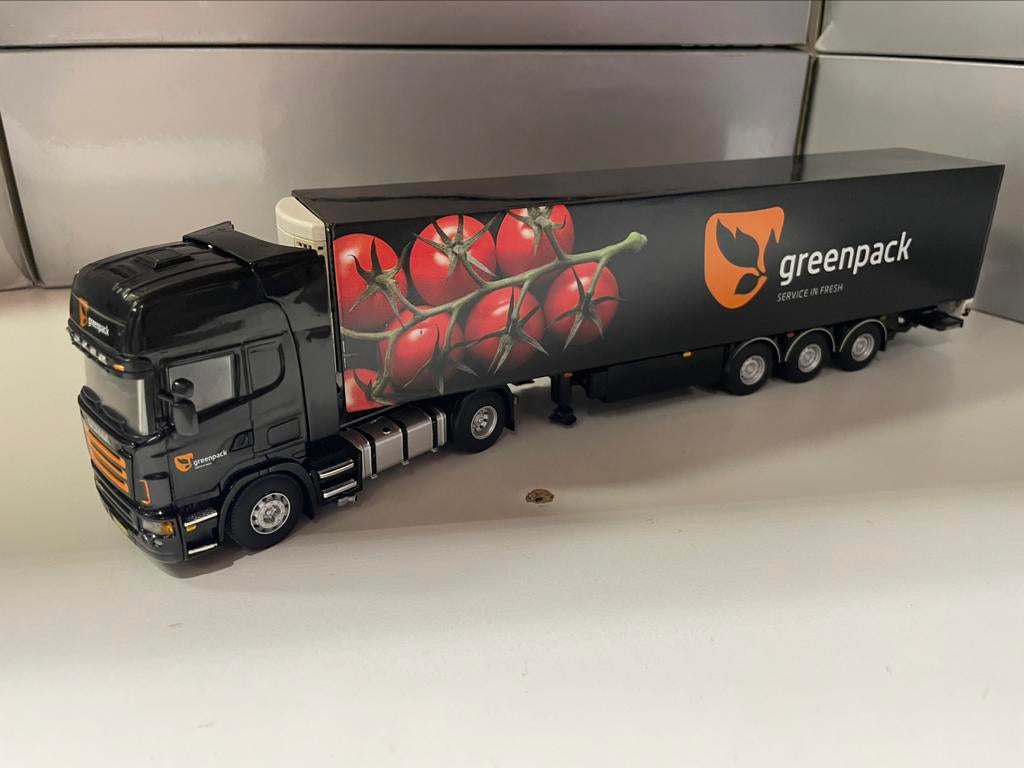 WSI SCANIA TOP LINE GREENPACK. 2, Hobby en Vrije tijd, Modelauto's | 1:50, Ophalen of Verzenden, Zo goed als nieuw, Bus of Vrachtwagen