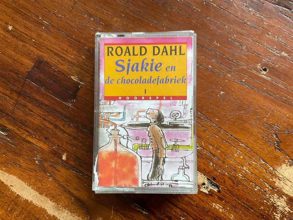 Roald Dahl - Sjakie en de chocoladefabriek, Gebruikt, Kinderen en Jeugd, 1 bandje, Ophalen of Verzenden