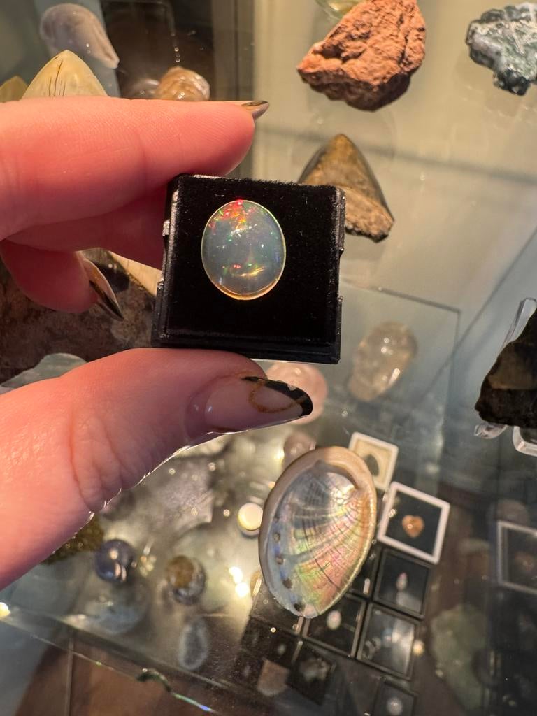 Mooie grote ethiopische opaal, Sieraden, Tassen en Uiterlijk, Edelstenen, Ophalen, Nieuw