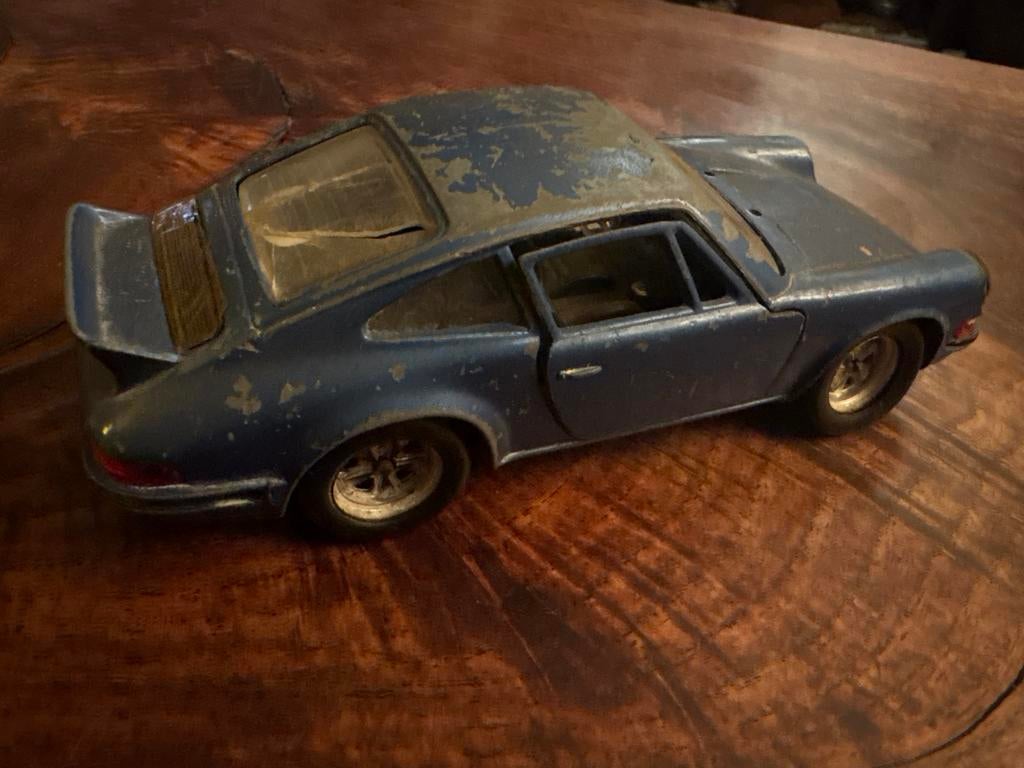 Polisfil Porsche Modelauto - Made in Italy, Ophalen of Verzenden, Gebruikt, Auto, Overige merken