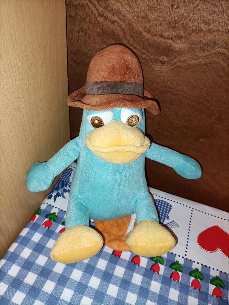 Perry het Vogelbekdier knuffel, Kinderen en Baby's, Speelgoed | Knuffels en Pluche, Zo goed als nieuw, Overige typen, Ophalen of Verzenden