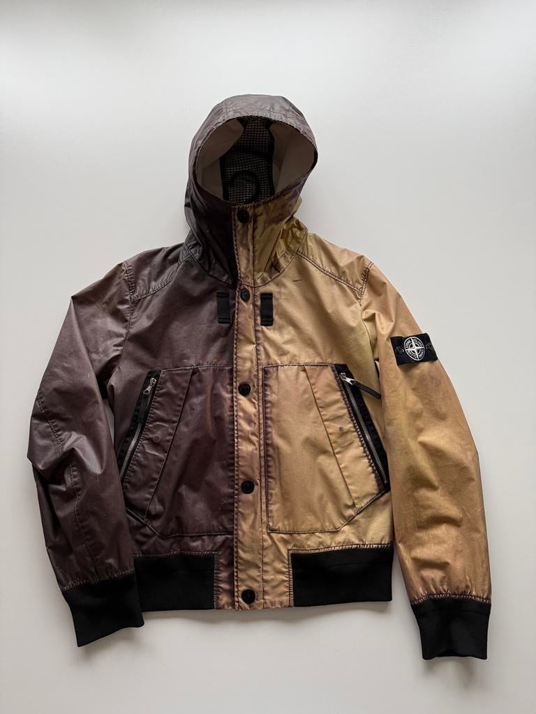 Stone island heat reactive jacket s, Kleding | Heren, Jassen | Zomer, Ophalen of Verzenden, Gedragen, Maat 46 (S) of kleiner, Zwart