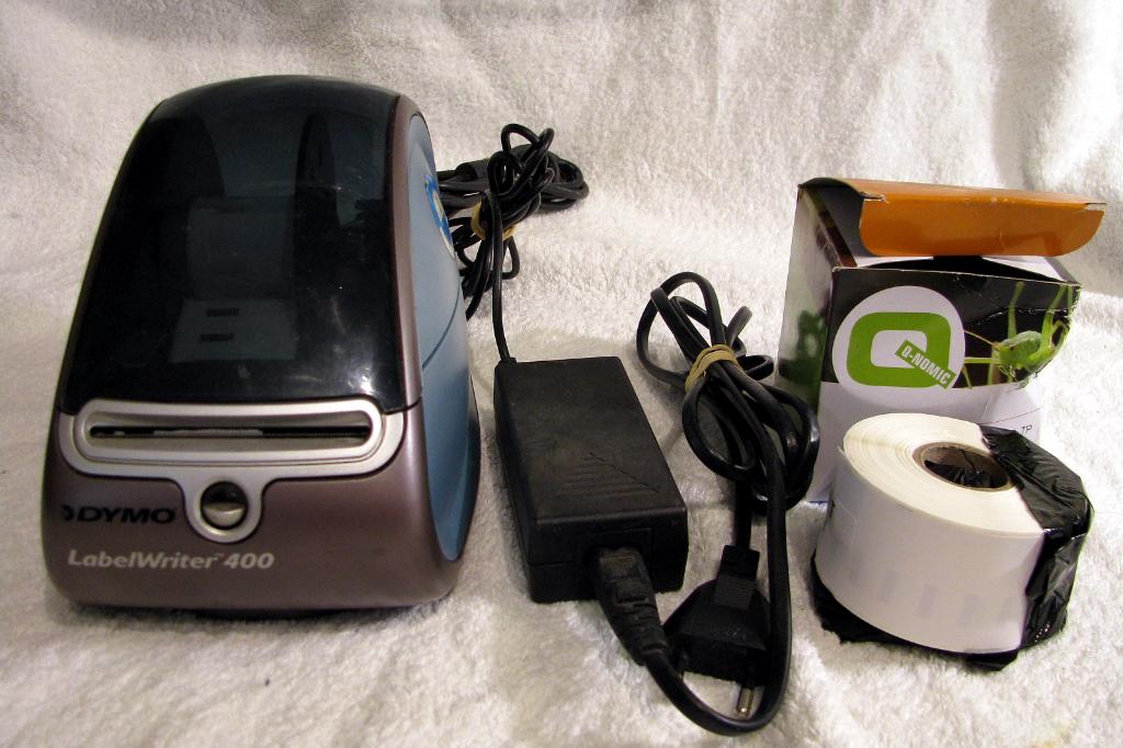 Dymo Labelwriter 400 met nieuwe labelrol, Computers en Software, Labelprinters, Ophalen, Gebruikt, Dymo LabelWriter