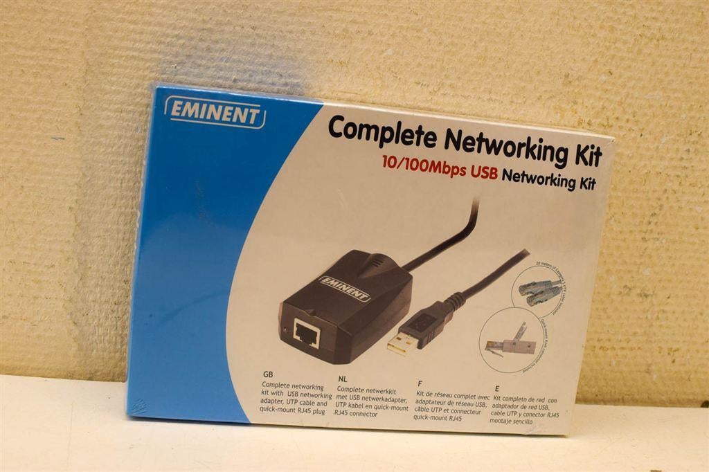 Eminent Complete networking kit 48070, Computers en Software, Netwerkkaarten, Gebruikt, Ophalen of Verzenden