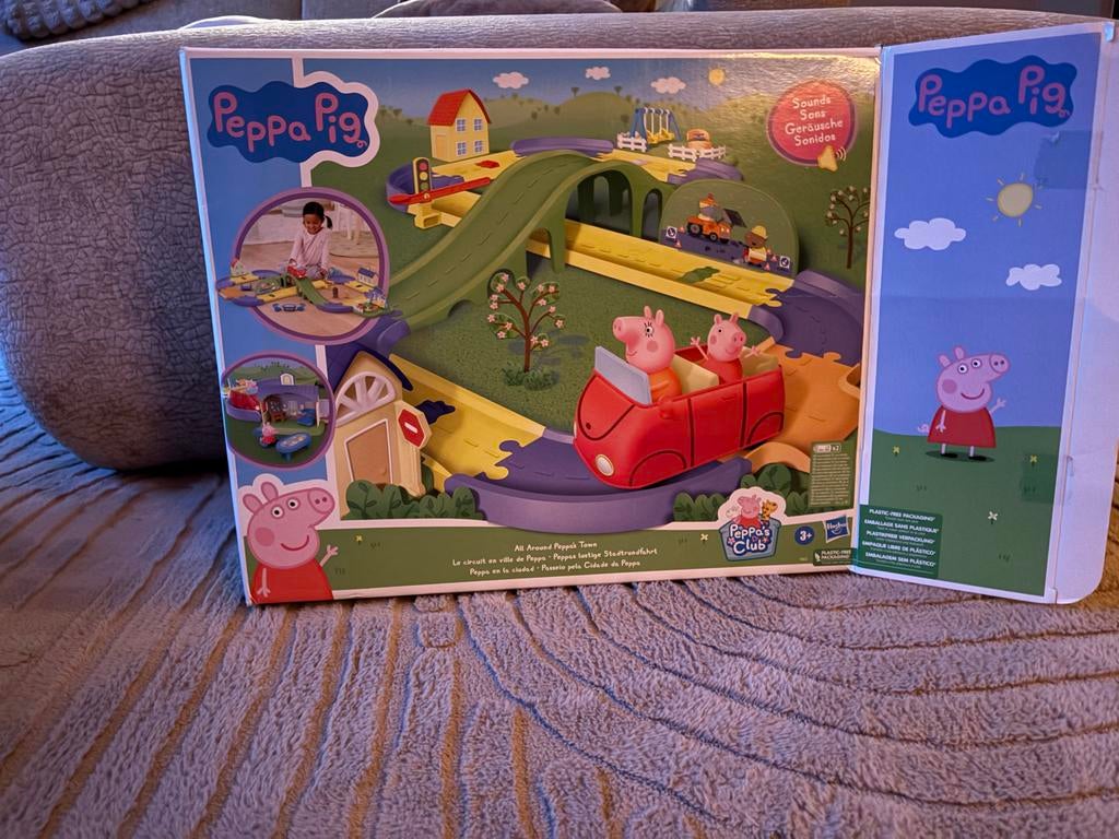 Peppa pig autobaan, Ophalen, Zo goed als nieuw