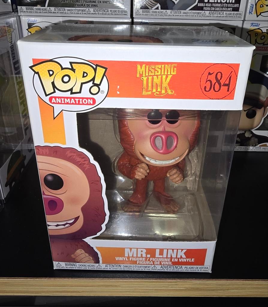 Funko Pop! 584 Mr. Link (Missing Link), Ophalen of Verzenden, Nieuw