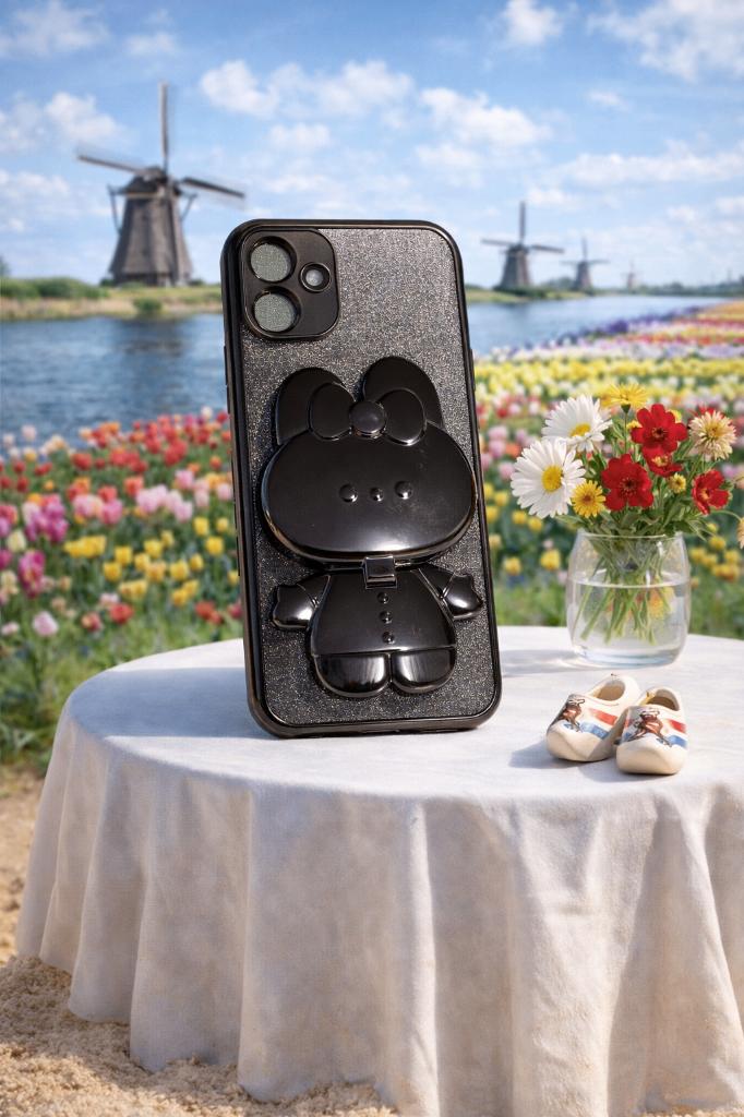 Telefoonhoesje Voor iPhone 16 Zwart, Verzenden, Nieuw, Frontje of Cover