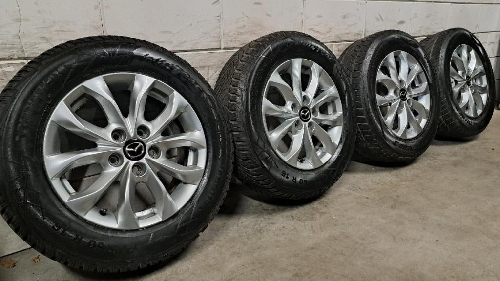 Lichtmetalen velgen Mazda CX-3 CX-30 215/60/16, 16 inch, Banden en Velgen, Personenwagen, Gebruikt